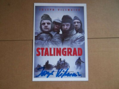 joseph vilsmaier- cinema-plakatkarte signiert---stalingrad--