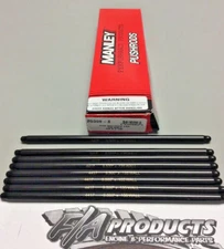 Manley 25369-8 Swedged End 9.500" Long .135" Wall 3/8" 4130 Push Rods Set Of 8