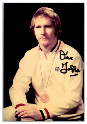 Dan Gable Olympic Wrestler Hand Signed 4x6 Photo TC46-8037