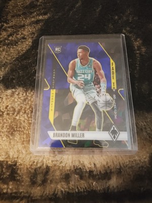 2023-24 Panini Phoenix Fade to Black #8 Brandon Miller Genius Case Hit