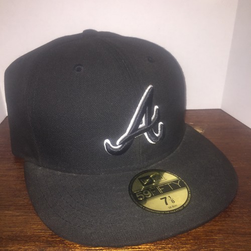 59Fifty New Era Atlanta Braves Black 