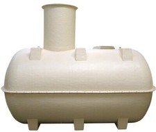 Marsh Horizontal Septic Tank 3,800l Cesspool