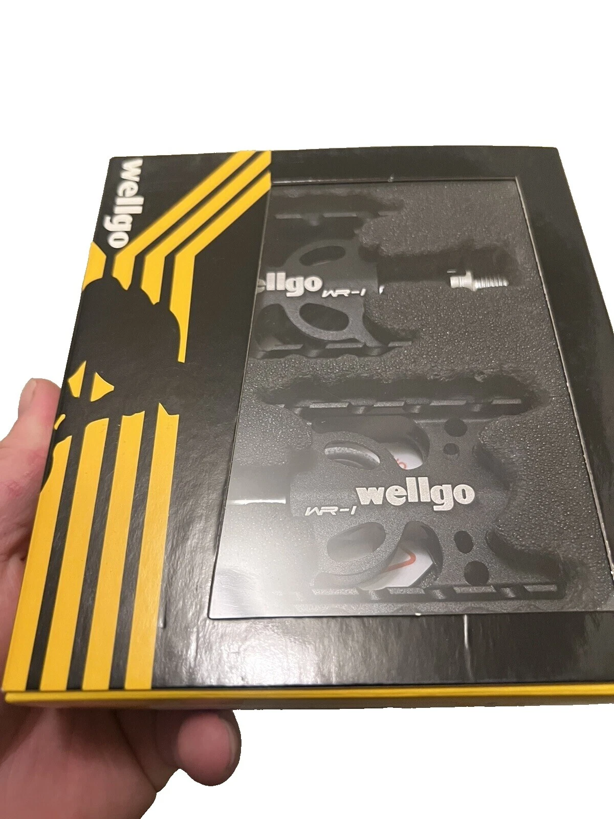 Pedales de bicicleta de Titanio Wellgo