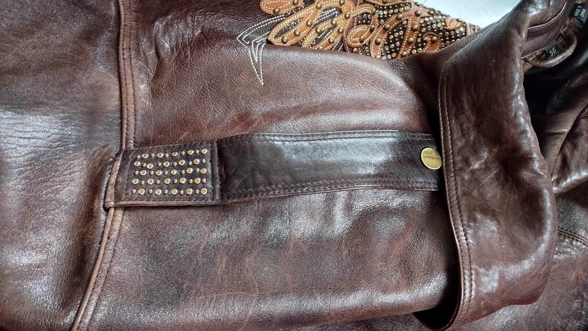 VINTAGE RARE PELLE PELLE BY MARK BUCHANAN FULL ZIPP LEATHER VINTAGE RARE PELLE PELLE BY MARK BUCHANAN FULL ZIPP LEATHER