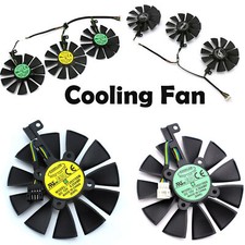 Graphics Card Cooler Fans For ASUS Strix GTX 1060 1070 1080 T129215SU / SM 12V