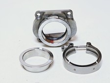 Ct20 Downpipe Turbo Flange 2.5 Outlet V-band Kit Fit Toyota 22rte 2.4l 4runner Ct20 Downpipe Turbo Flange 2.5 Outlet V-band Kit Fit Toyota 22rte 2.4l 4runner