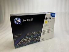 NEW Genuine HP CB402A 642A Yellow Toner Cartridge Color LaserJet CP4005 Sealed
