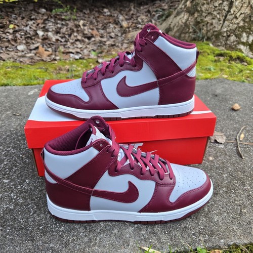 Size 10 - Nike Dunk High Dark Beetroot