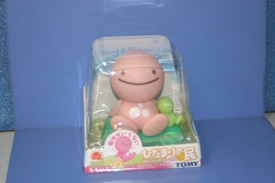 TOMY Nohohon Zoku Hidamari no Tami Momo (Peach color) Pink Eco Solar Ser. Figure