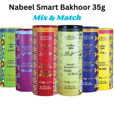 Nabeel Smart Bakhoor Incense Collection  35g Mix & Match Scents