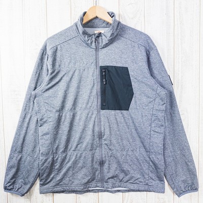 Men's XL Charcoal Millet Alpha Light Sweatshirt II Jacket Sweat Used 2NDG-0