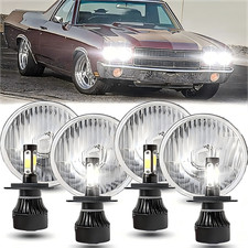 For Chevy Chevelle 1964-1970 5.75 5-34 Led Headlights High Low Beam