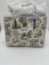 NWT Disney Dooney & and Bourke Haunted Mansion Toile Tote SEALED Rare HTF