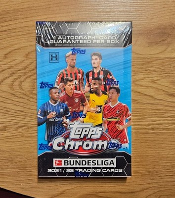 2021-22 Topps Chrome Bundesliga Hobby Box New & Sealed
