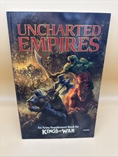 Mantic Games Kings of War Uncharted Empires Army Supplement Book Used