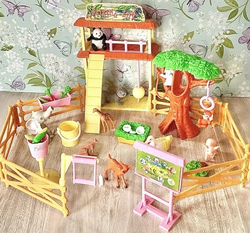 Barbie Kelly Petting Zoo Playset 1999 Used Almost Complete Vintage Animals