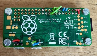 Raspberry Pi Zero V1.2 mit MicroSD-Karte   Bastlergerät ungetestet