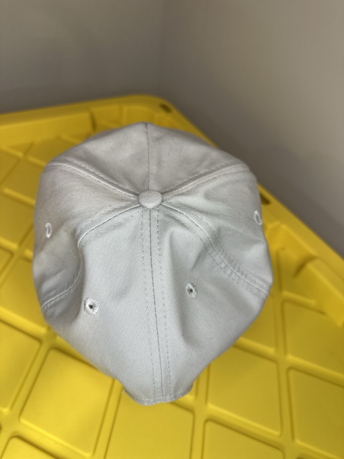 Vintage San Sun “TME Topeka Kansas” Rope Hat Cap Flat Trucker 90s Adjustable