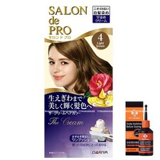  US DARIYA Salon de Pro The Cream Hair Color  4 Light Brown  Scalp Isolation