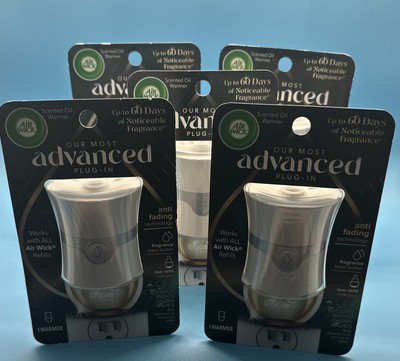 (5) Air Wick Plug in Scented Oil Advanced Gadget, Air Freshener, Essential Oils