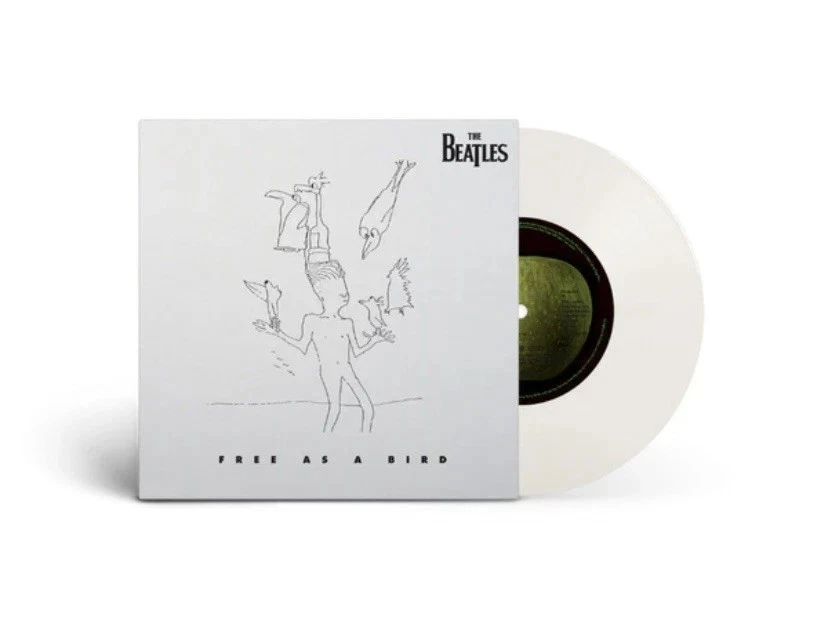 The Beatles:Free As A Bird and Real Love,7" Single in With Vinyl,Ltd.Edition New - Bild 2 von 4