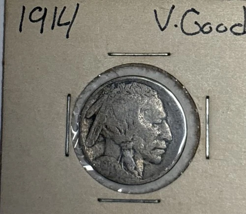 1914 Very Good Buffalo Nickel