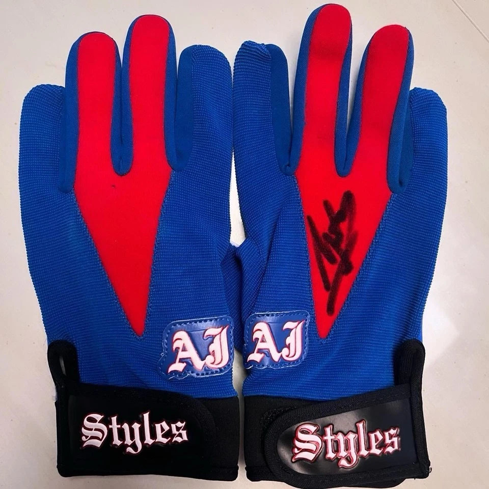 Guantes World Wrestling Entertainment 🤼 AJ Styles 🧤 Foto 2 de 3