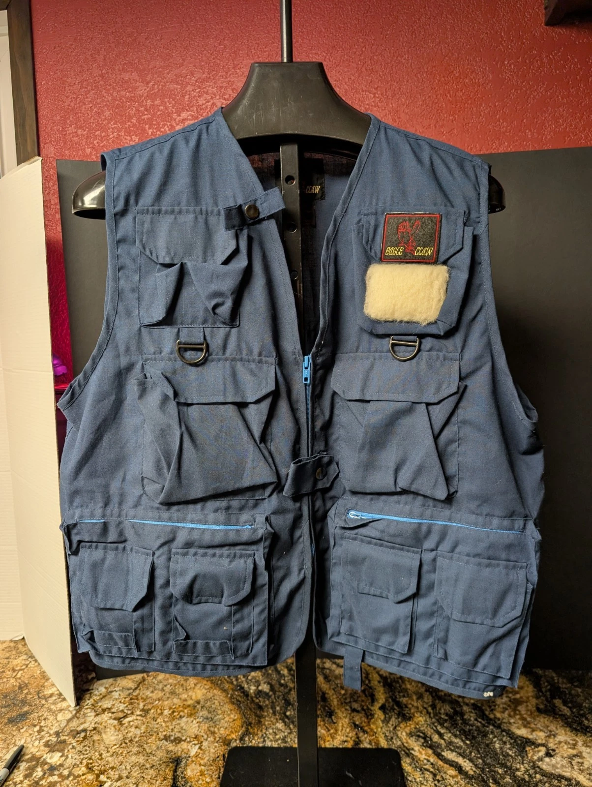 EAGLE CLAW HUNTING FLY FISHING VEST SIZE L/XL Vintage B67
Opens in a new window or tab