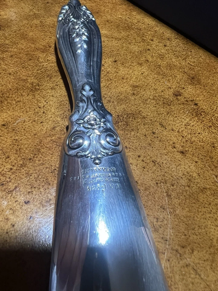 Zapato Tiffany & Co. vintage de plata de ley Foto 4 de 4