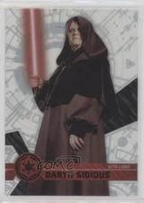 2017 Topps Star Wars High Tek Form 1 Pattern 3 Darth Sidious #2 y8h