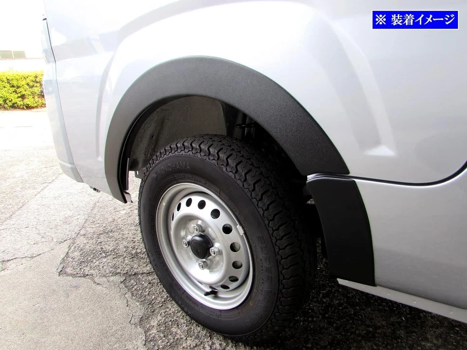 Camión Daihatsu Hijet Jumbo S500P S510P sobre guardabarros negro Foto 4 de 4