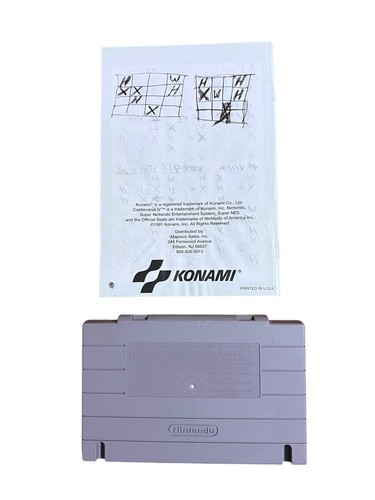 Super Castlevania IV Super Nintendo SNES Authentic w/ Instruction Book - Picture 6 of 7