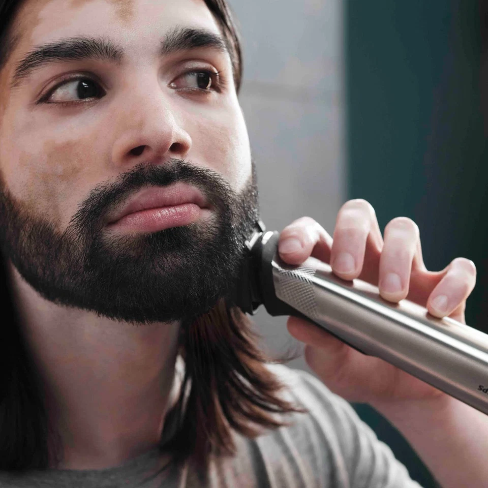 Regolabarba Impermeabile 14in1 Philips Tagliacapelli Uomo da Barba Capelli Corpo - Immagine 4 di 4