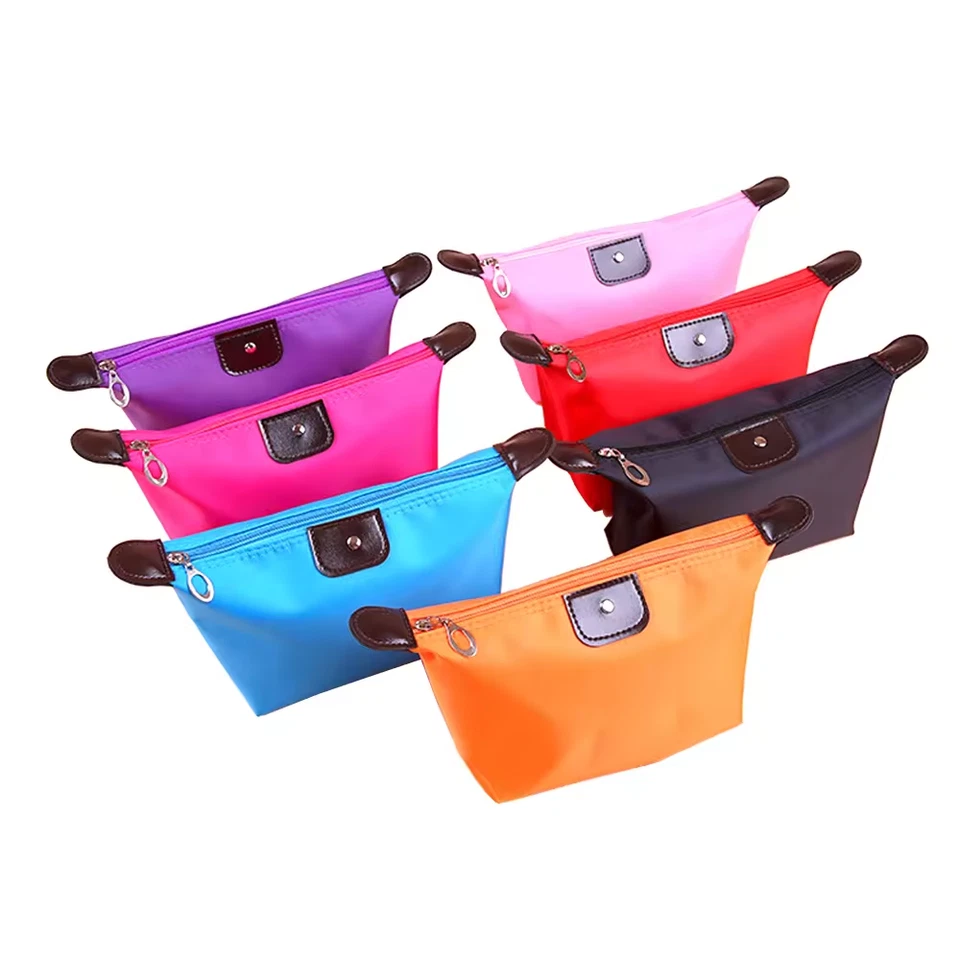 Bolso de Transporte de Maquillaje Rosa para Mujer Niña Nuevo Lindo Moda Divertido Regalo Belleza Accesorio Foto 3 de 4