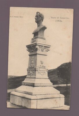 Milly Statue von Lamartine - Französisch Postkarte 1900er (Ref. F483)