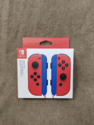 2024 Nintendo Switch Joy - Con Controller Pair,Mario Red & Blue Limited Edition