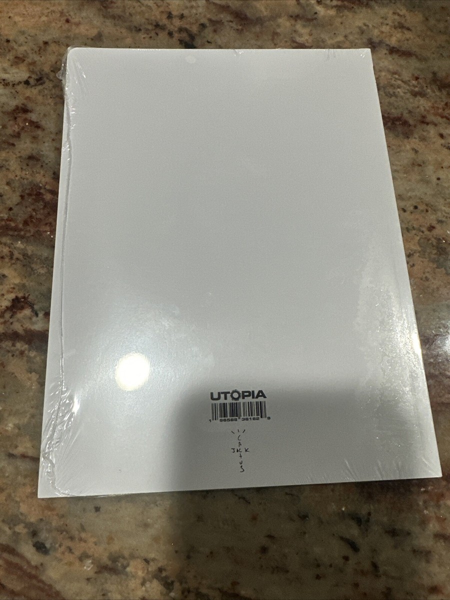 Travis Scott Utopia CD Special Edition Zine Cover #5 Brand