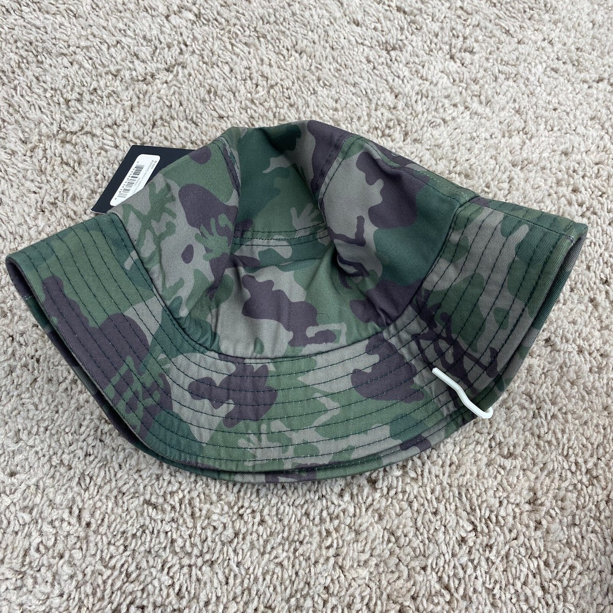 Gramicci Bucket Hat Running Man Olive Camouflage S/M Outdoor
