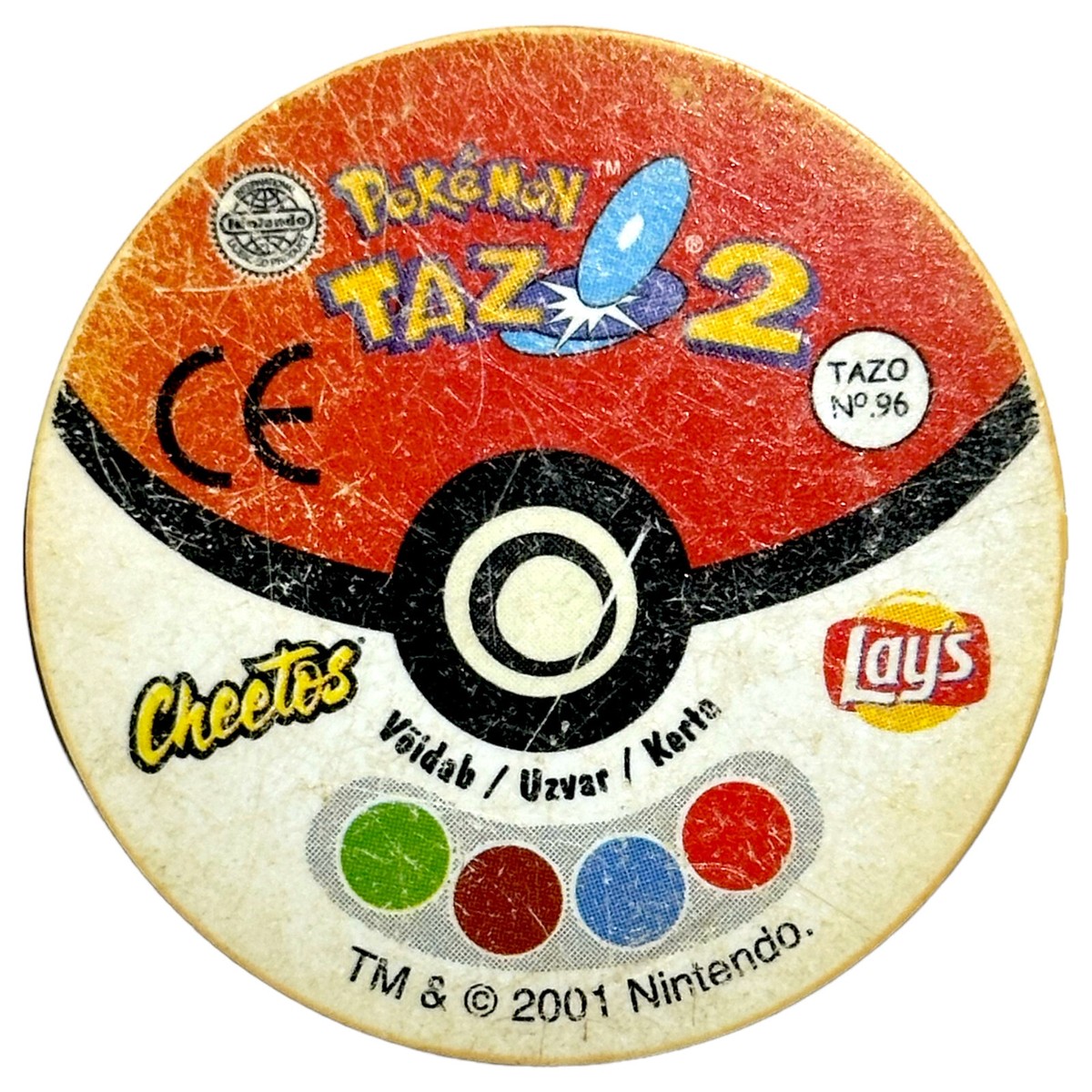 124 JYNX TAZO Nº96 POKEMON TAZO 2 2001 LAYS CHEETOS BALTIC 124 JYNX TAZO Nº96 POKEMON TAZO 2 2001 LAYS CHEETOS BALTIC