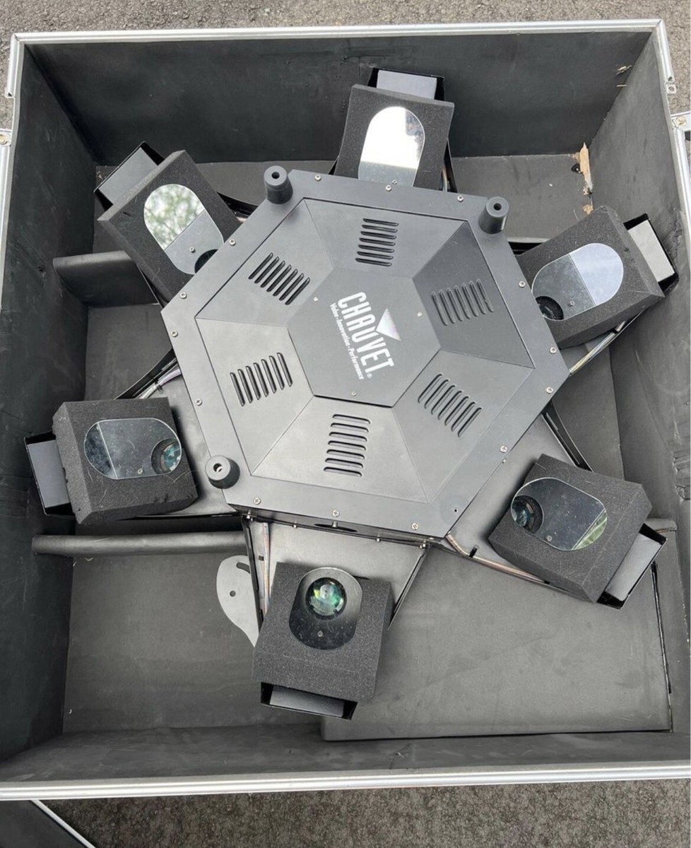 Chauvet Constellation Laser DJ Machine DMX-800 With Hard Travel