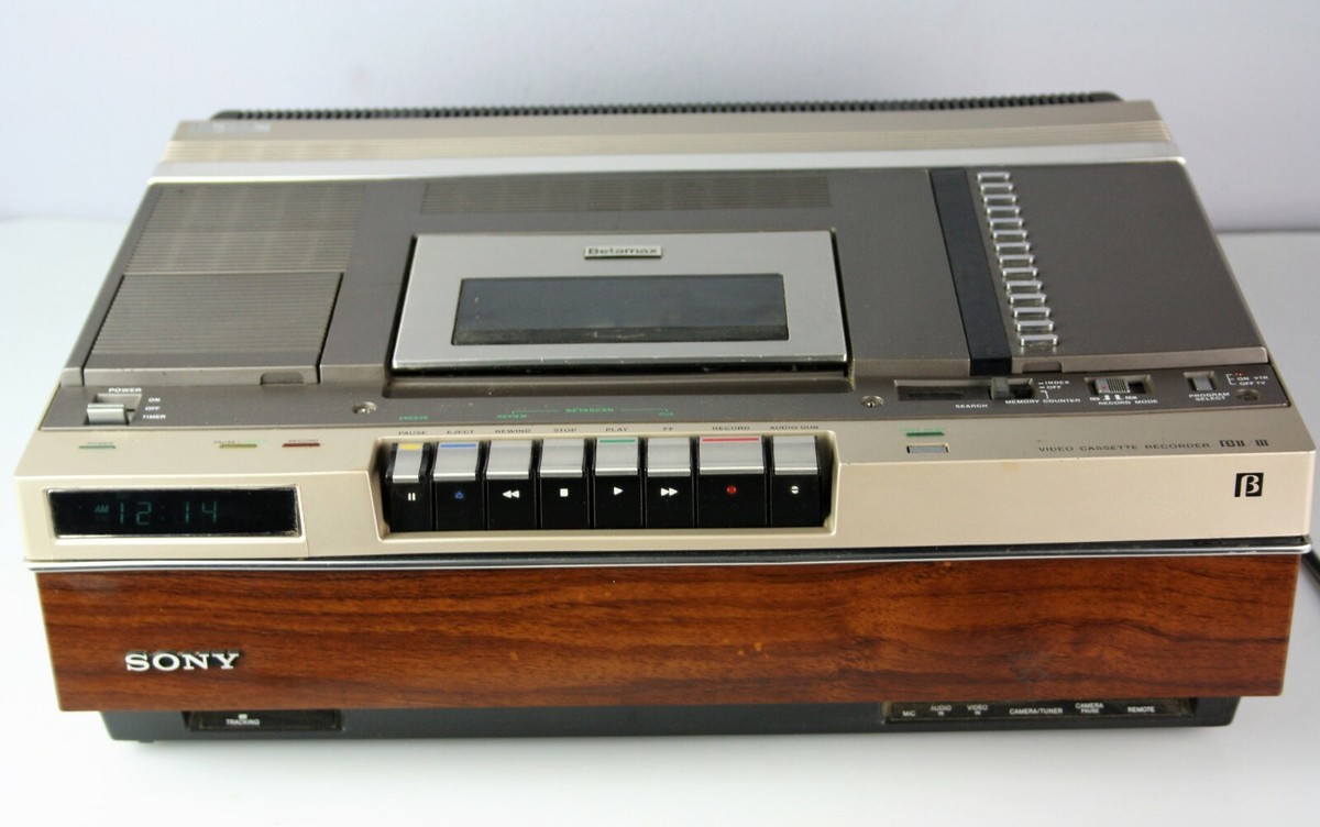 Vintage Sony Betamax Stereo Videocassette Recorder SL-5600 | eBay