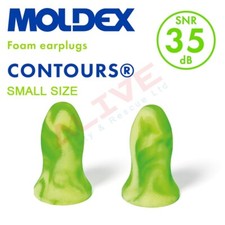 Moldex Soft Foam Earplugs - Moldex Contours Small Size 7403 Ear plugs SNR 35dB