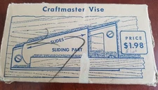 VINTAGE Craftmaster VIsa Paint Kit Tools Canrpentry 5 PCS original box