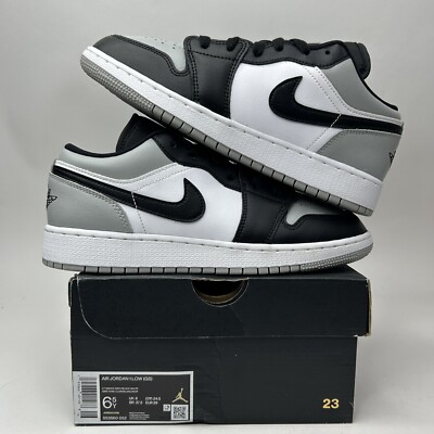 【激安価格】Nike Air Jordan 1 Low \"Shadow Toe\" Nike Air Jordan 1 Low Shadow Toe Men's Size 11 Grey Black 553558