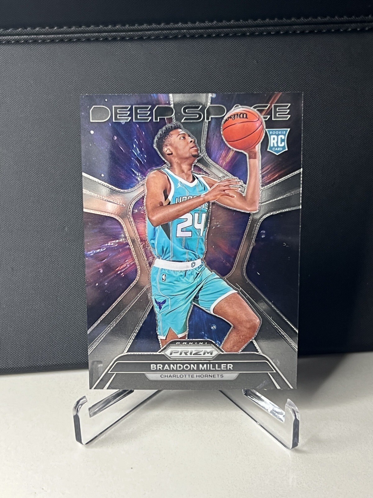 2023-24 Panini Prizm - Deep Space Silver Prizm #2 Brandon Miller (RC)🔥 Hornets