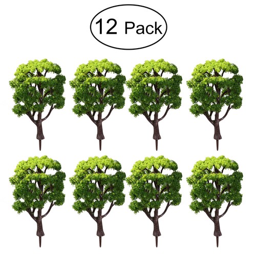 Large Trees Mixed Model Sand Table Artificial Bulk Miniature Tabletop Terrain