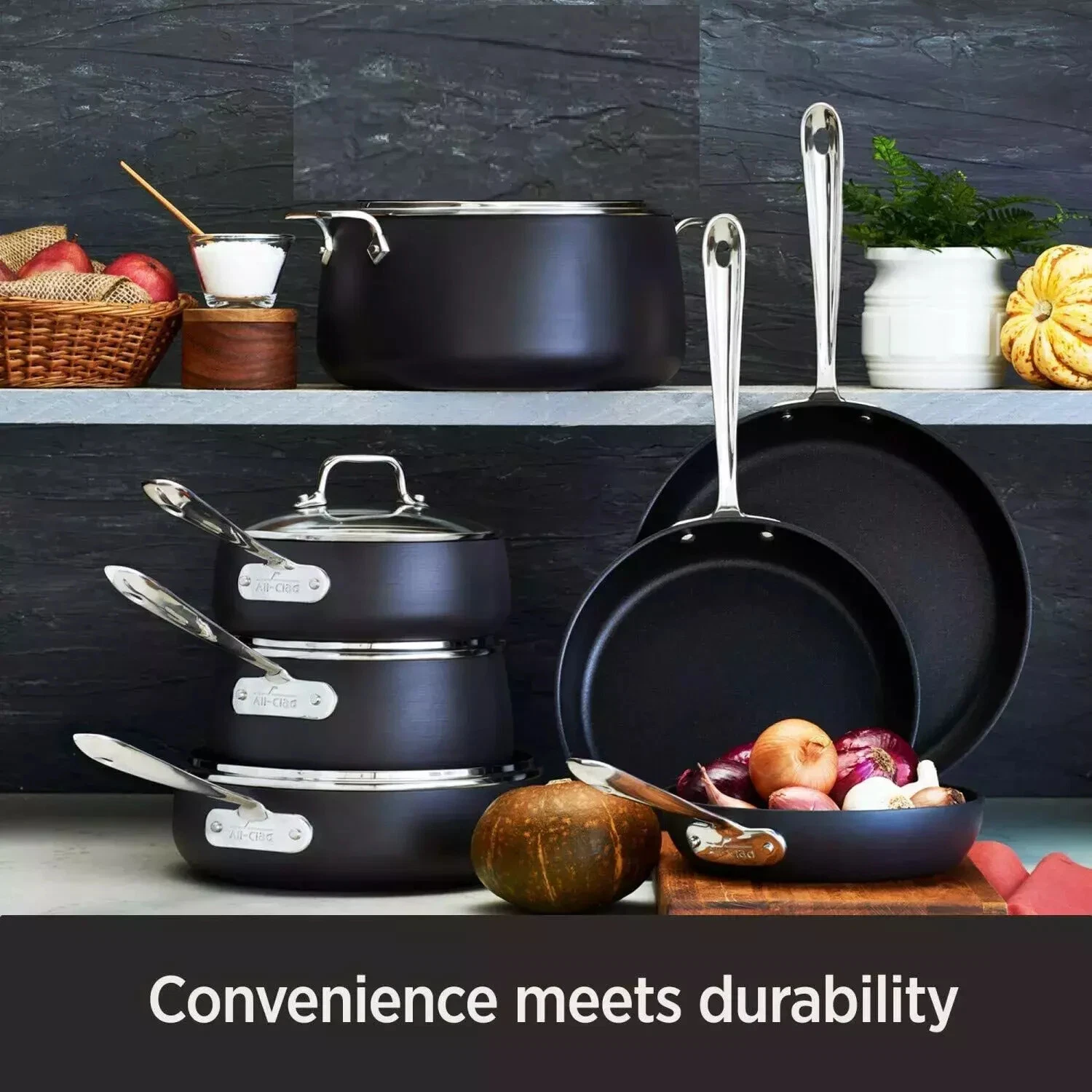 New All-clad HA1 Hard Anodized Nonstick Cookware(Build your Custom Cookware Set)
Opens in a new wind