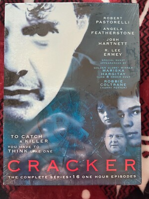 SEALED CRACKER THE COMPLETE SERIES DVD SET ROBBIE COLTRANE, MARISKA HARGITAY
