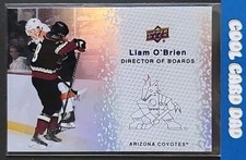 LIAM O'BRIEN - 2023-24 UD Series 2 Director of Boards Insert #DB-7 - Arizona