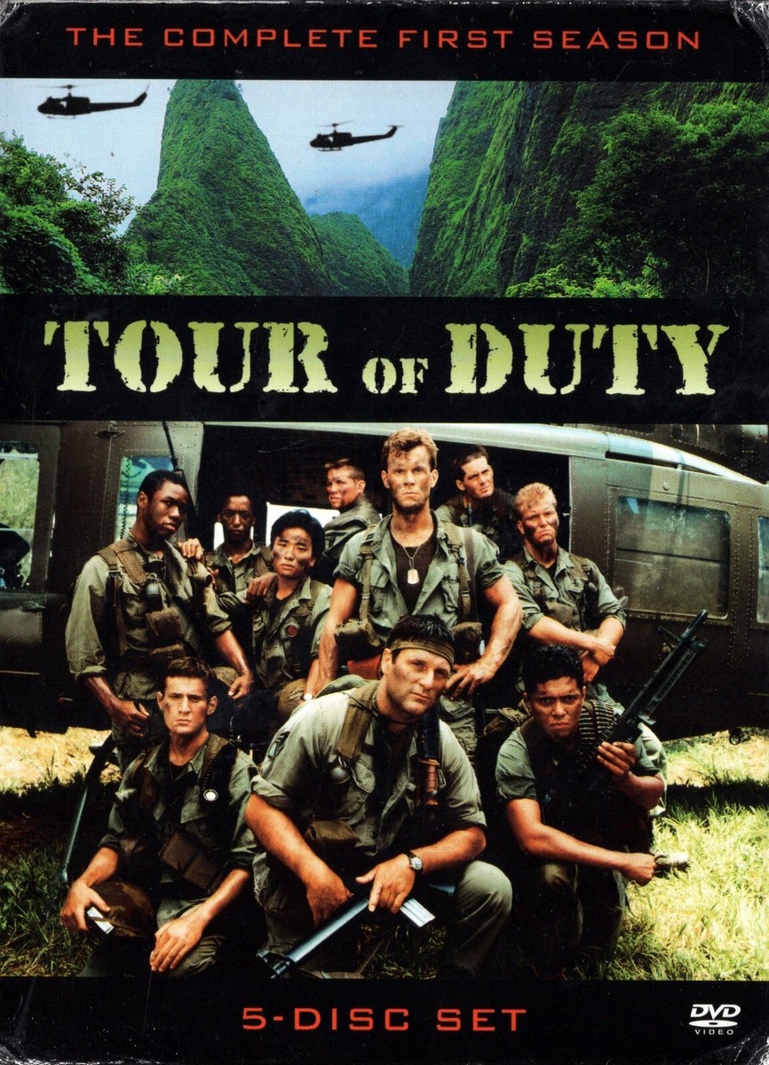 Tour of Duty - Season One (DVD, 2004, 5-Disc Set) TV Series about